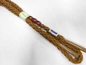 未使用品　正絹　手組帯締め